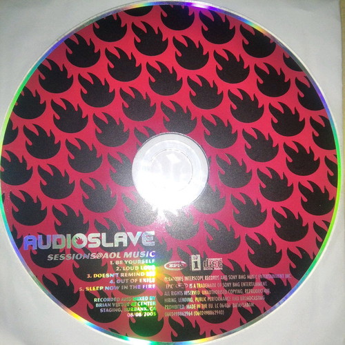 Audioslave Sessions @AOL Music EP CD used, rock