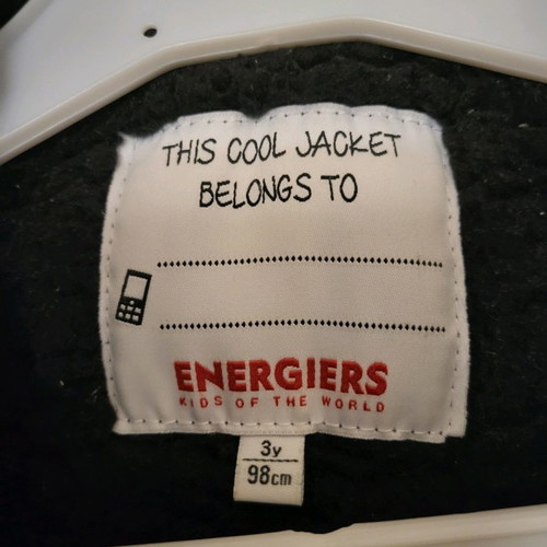 Black jacket for 3 years