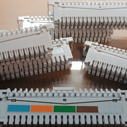 Regletes distributors new set of 6 pieces, white plastic