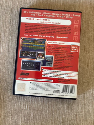 Magix Music Maker PlayStation 2 μεταχειρισμένο, αγγλικό πλήρες