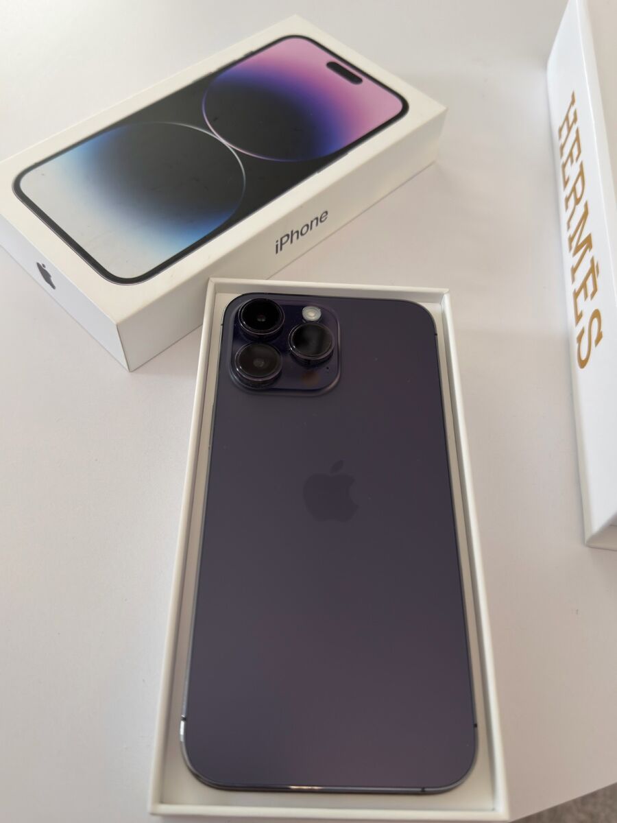 iPhone 14 Pro Max 128GB purple like new - € 530,00 - Vendora.cy