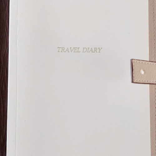 Elie Saab Le Parfum Travel Diary with Premium Leather Case new