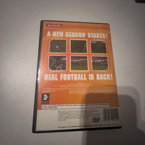 Pro Evolution Soccer 3 and ISS3 used, case and manual bundle