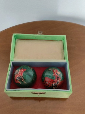 Baoding Chinese balls set of 2 like new