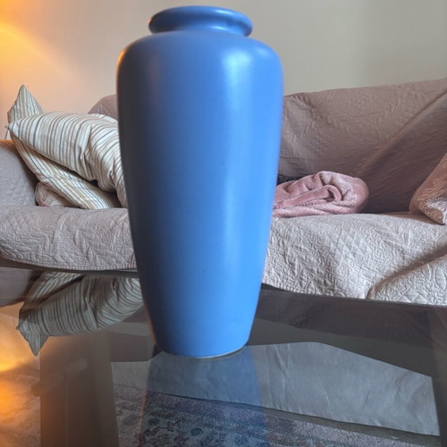 Blue Island Vase 26 cm height like new