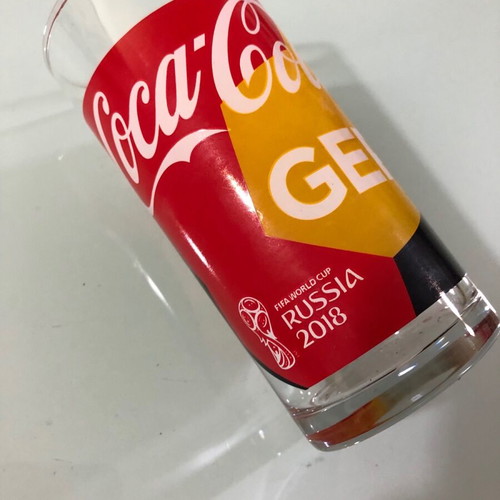 Collectible Coca Cola Fifa World Cup 2018 glass like new
