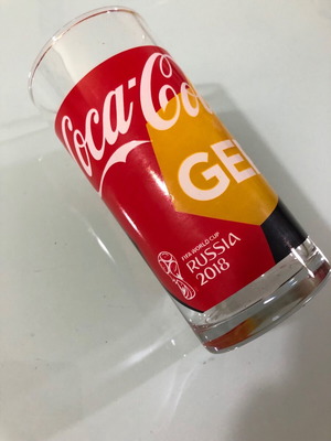 Collectible Coca Cola Fifa World Cup 2018 glass like new