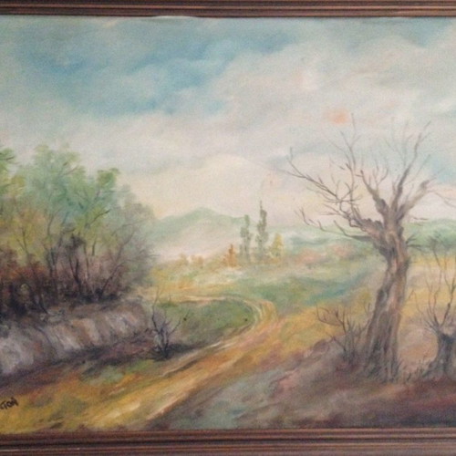 Painting used 98cm x 74cm