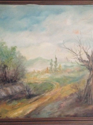 Painting used 98cm x 74cm