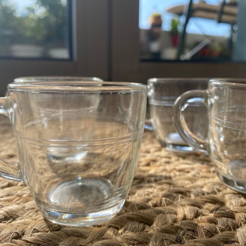 Set of 5 cups used