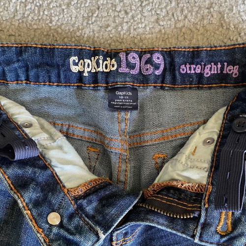 Gap Kids Jeans for Girls 10-11 Years Like New, Blue
