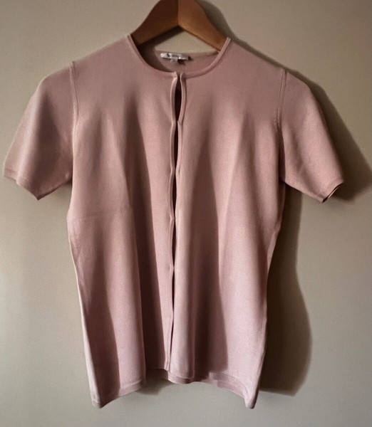 MaxMara ζακετάκι μεταξένιο κοντομάνικο