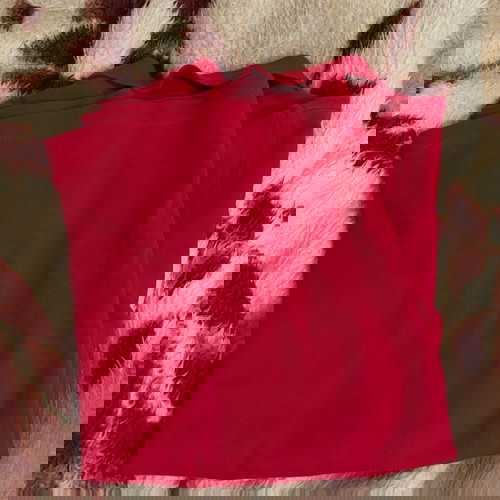 Κόκκινη μπλούζα  Burberry Polo Νο M