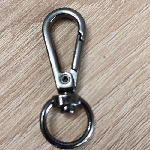 Metal parrot hook 1 cm new, set of 12 pieces