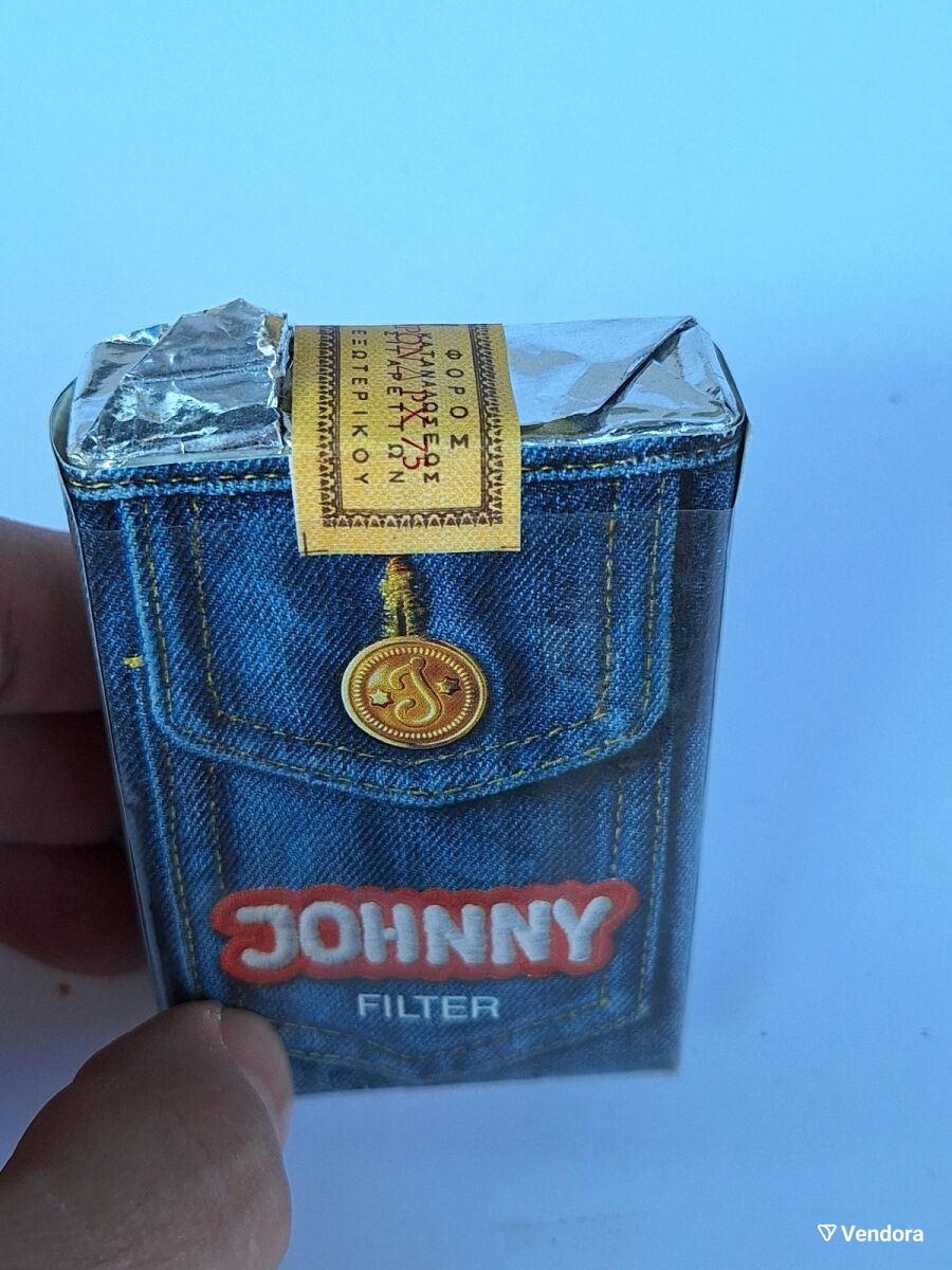 johnny blue cigarettes Johnny Filter cigarette pack used, old,… - € 12,00