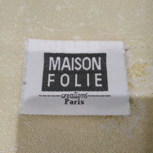 Set of 6 collectible authentic Christmas table runners Maison Folie 2003