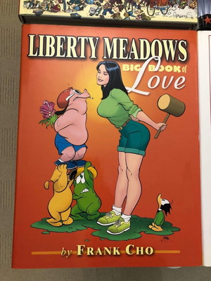 Liberty Meadows HC Oversized Graphic Novels set of 3 new comics by Frank Cho