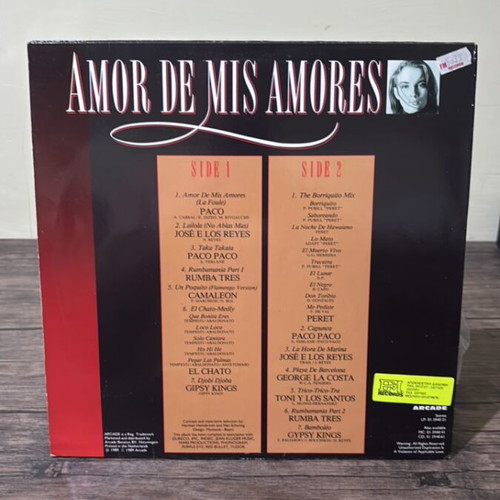 Amor de mis amores vinyl used, latin