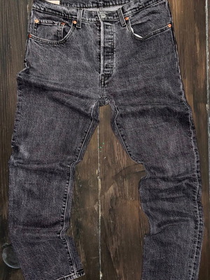 Levi’s 501 Premium men's jeans used, dark denim, Original Fit