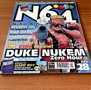 N64 MAGAZINE ISSUE 28 MAY 1999 UK VERSION RARE NINTENDO 64!!!