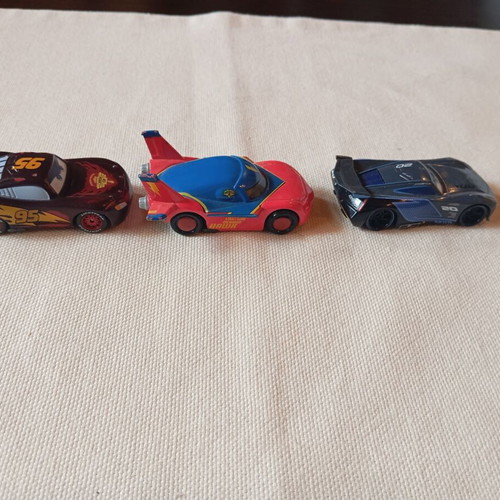 Collectible Cars Disney Mattel used, pack of 3