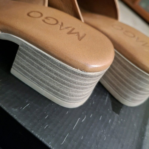 Tabba mules with heel size 37 like new