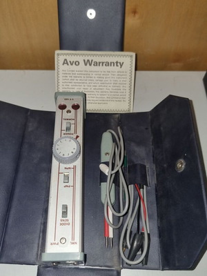 Avo Vintage Transistor Tester used, unknown condition for service or parts