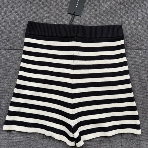 John Richmond women's shorts new, size M, black and white