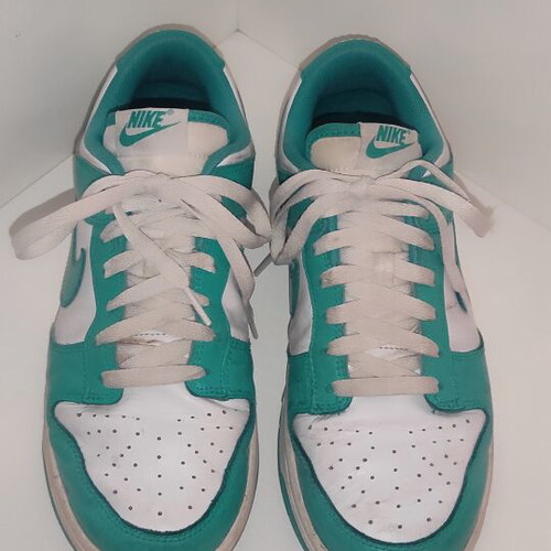 Nike Dunk Low Retro Clear Jade sneakers size 41 used, leather