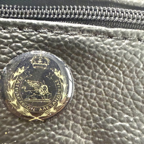 Πορτοφόλι ζώνης μπρελόκ 9cm Πατριαρχείο Αλεξανδρείας δερμάτινο καινούργιο