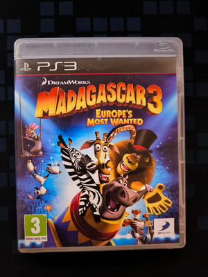 Madagascar 3 Europe's Most Wanted PS3 game