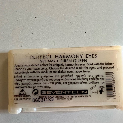 Seventeen Siren Queen eyeshadow like new