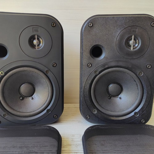 JBL Control 1G & 1C speaker pair, refoamed, made in Japan
