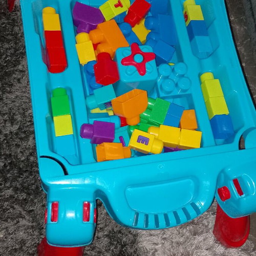 Activity table with building blocks like new