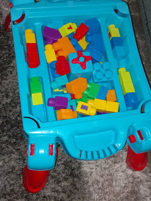 Activity table with building blocks like new
