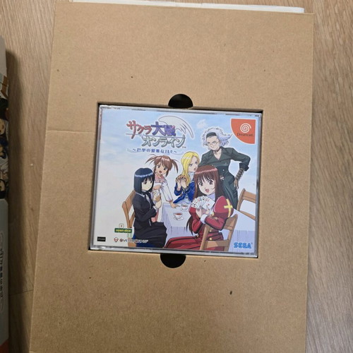 Sakura Wars Online Elegant Days in Paris Sega Dreamcast new