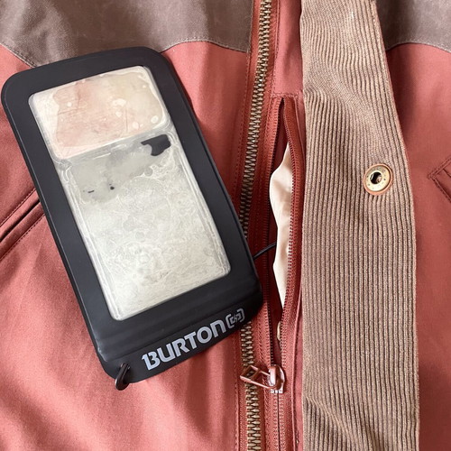 Burton Folsom jacket like new, brown, size XL