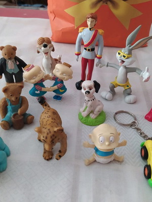 Φιγούρες 90's-00's μεταχειρισμένες, πακέτο 13 σπάνιες