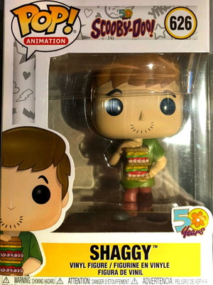 Funko Pop Shaggy Scooby Doo 50th Anniversary Edition new