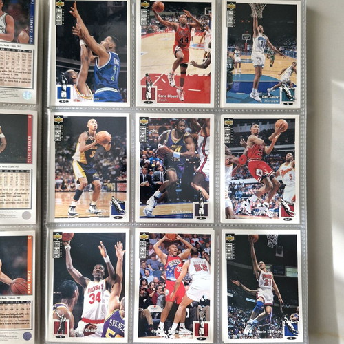 Upper Deck NBA Basketball '94-'95 cards like new, 188 of 219
