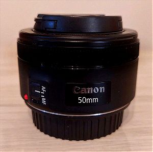 Canon φακός EF 50 mm f 1,8 stm.