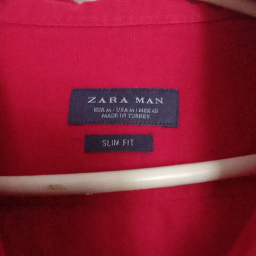 Zara Man Slim Fit Linen Shirt like new, chest 104 cm, length 77 cm