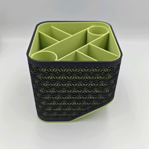 Pencil holder new with adjustable tilt made by 3d printer