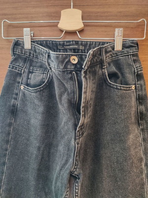 Zara jeans No.32 Mom fit dark grey like new