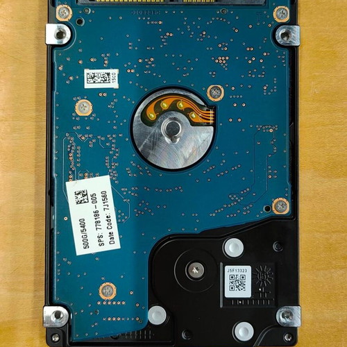 Toshiba MQ01ABF050 500GB SATA III 2.5" hard drive used
