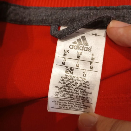 Manchester United Adidas authentic jacket AC1927 Medium men