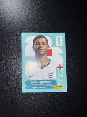 Panini FIFA World Cup 2026 Marcus Rashford Sticker like new, England