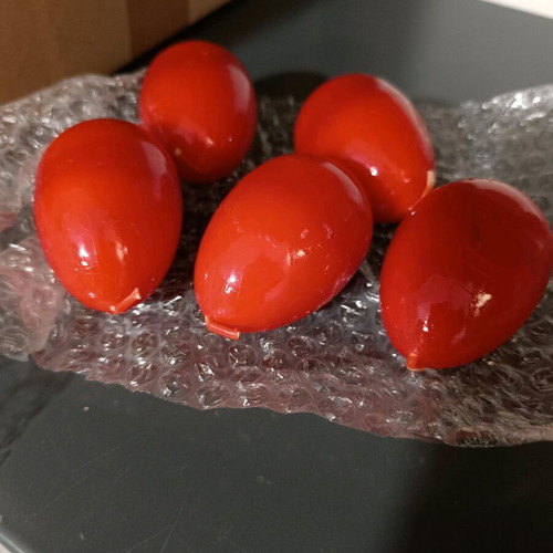 Wax eggs unused, excellent condition