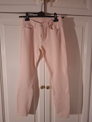 Zara womens trousers pink size S like new