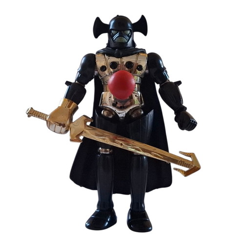 Vintage El Greco Micronauts Emperor figure used, 80s